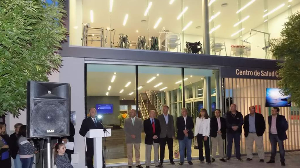 Inauguración de Centro de Salud Cooperativo en Macachín