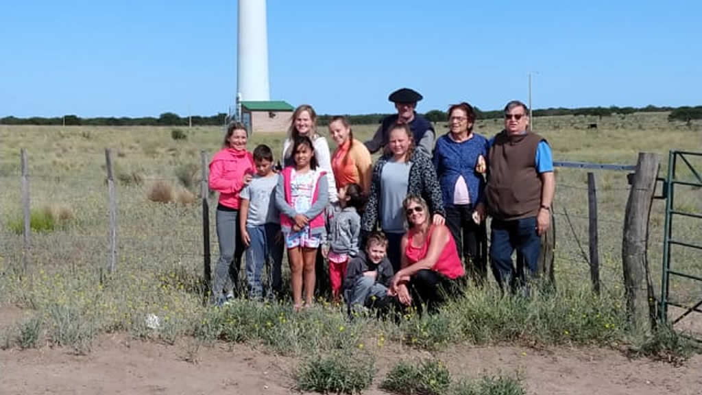 Visitas al parque eólico, desde Perú, La Pampa