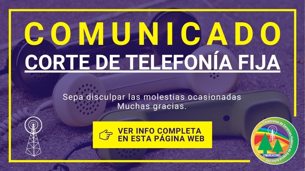 Comunicado Telefonía Fija