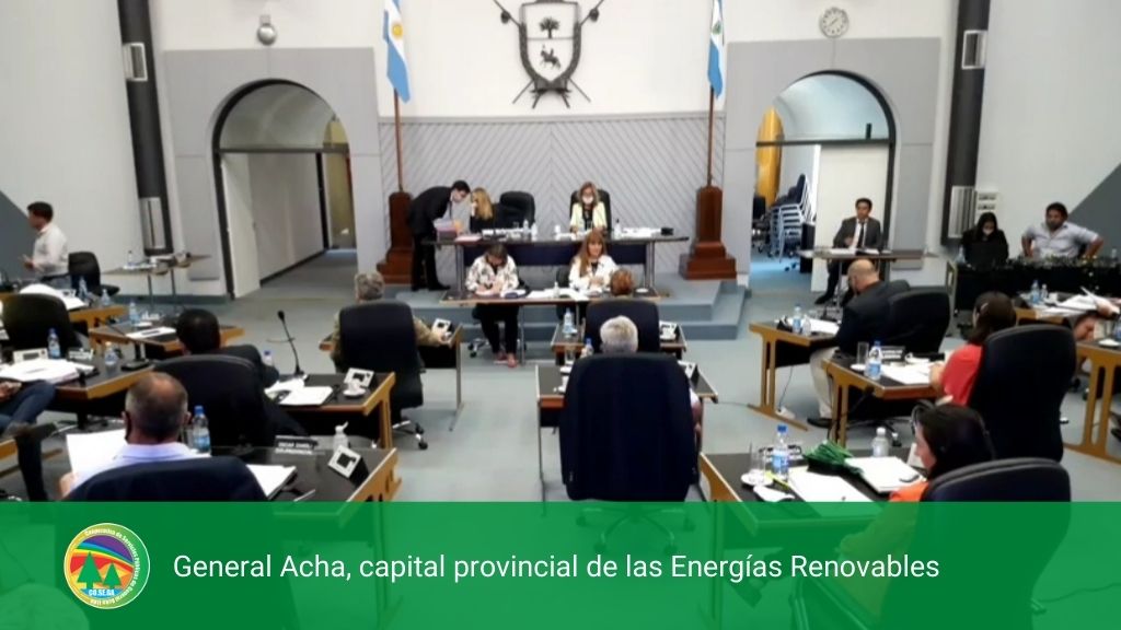 GENERAL ACHA, CAPITAL PROVINCIAL DE LAS ENERGIAS RENOVABLES.