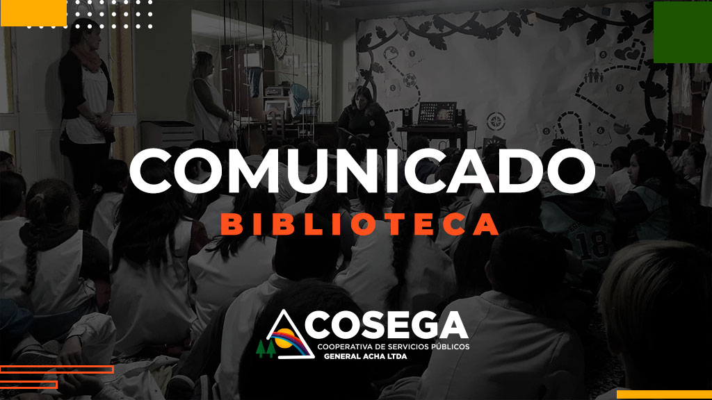 COMUNICADO: BIBLIOTECA CERRADA AL PUBLICO