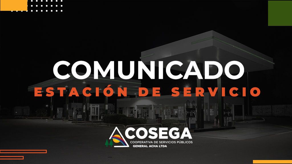 COMUNICADO: SERVICIO DE EXPENDIO DE GNC INTERRUMPIDO
